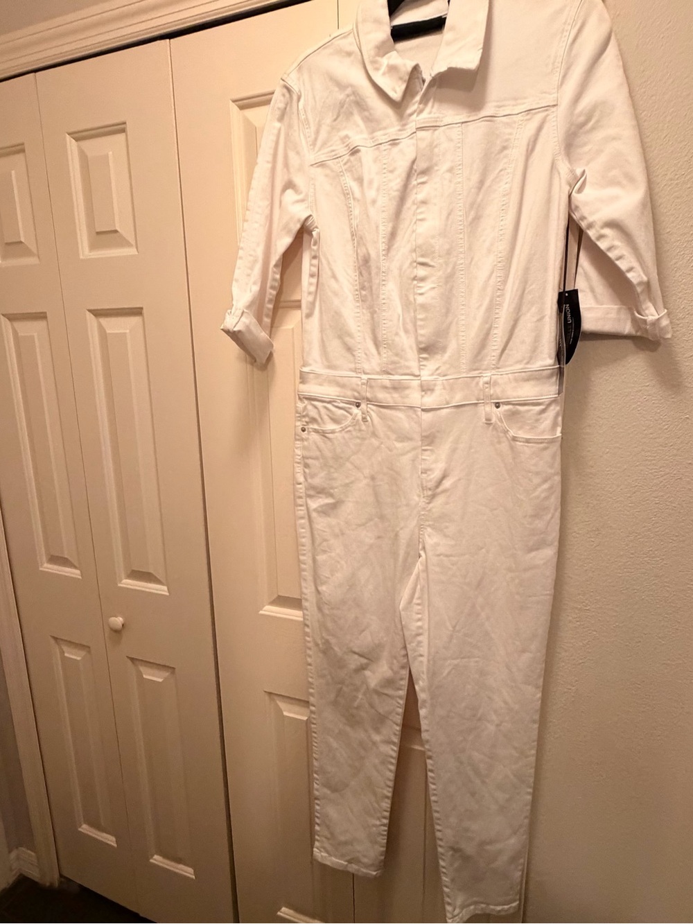 New York & Company White women One-Piece Jumpsuit